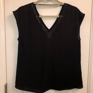 EXPRESS black short sleeve top